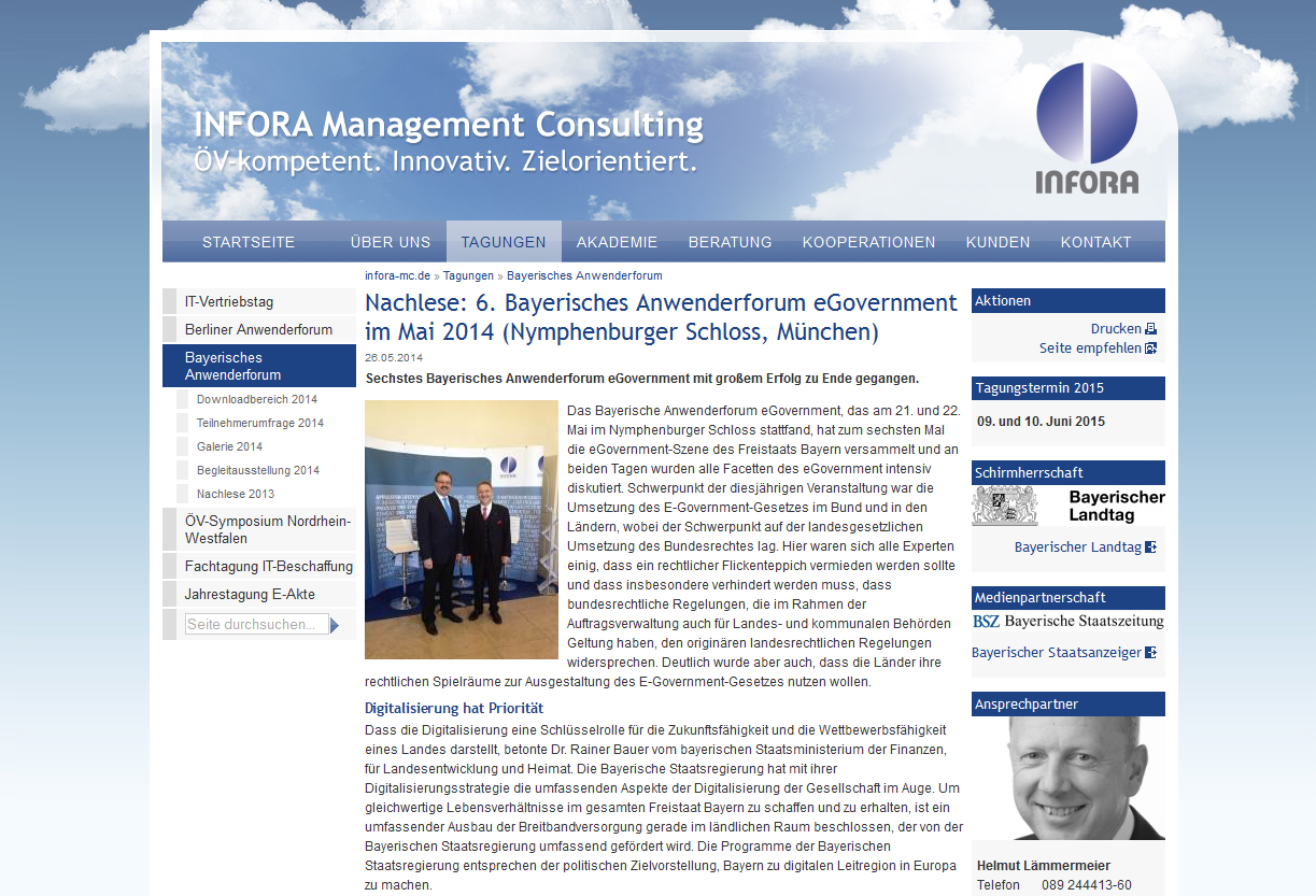 Bayerisches Anwenderforum eGovernment